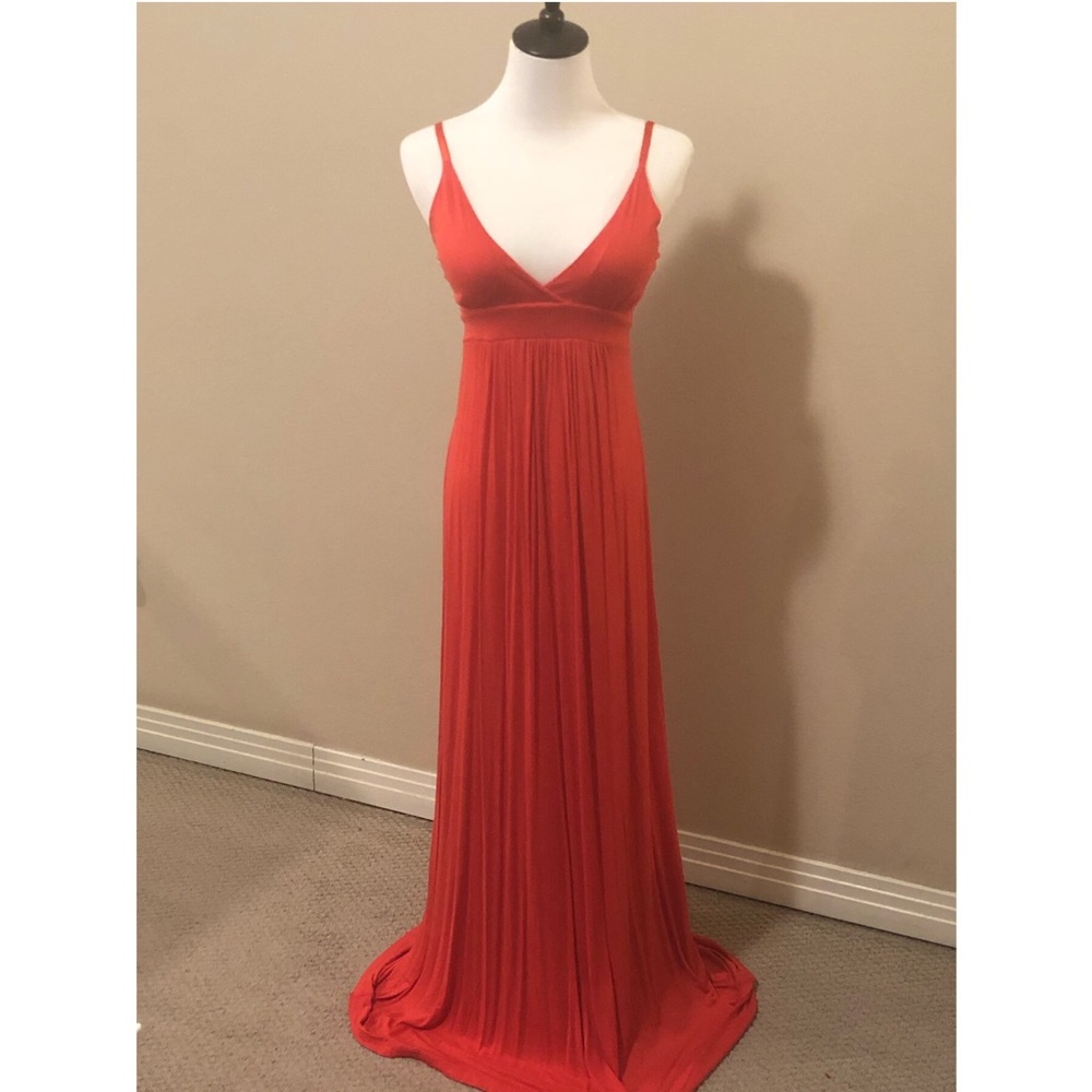 Salmon Maxi Sundress